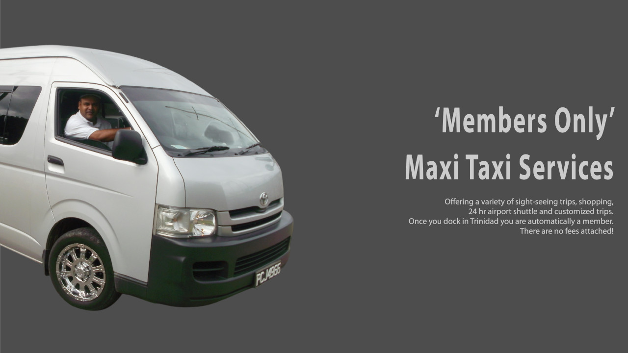 Header Image - 'Members Only' Maxi Taxi Services